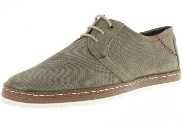 Klondike »10-308R2-Oliv Velour 411« Schnürschuh