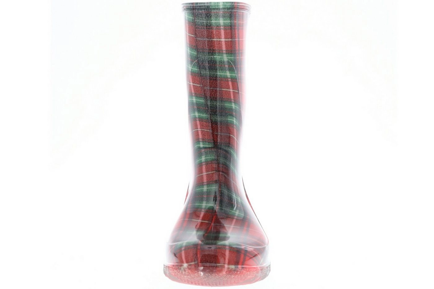 G&G »LINA rot Karo Kurz« Gummistiefel