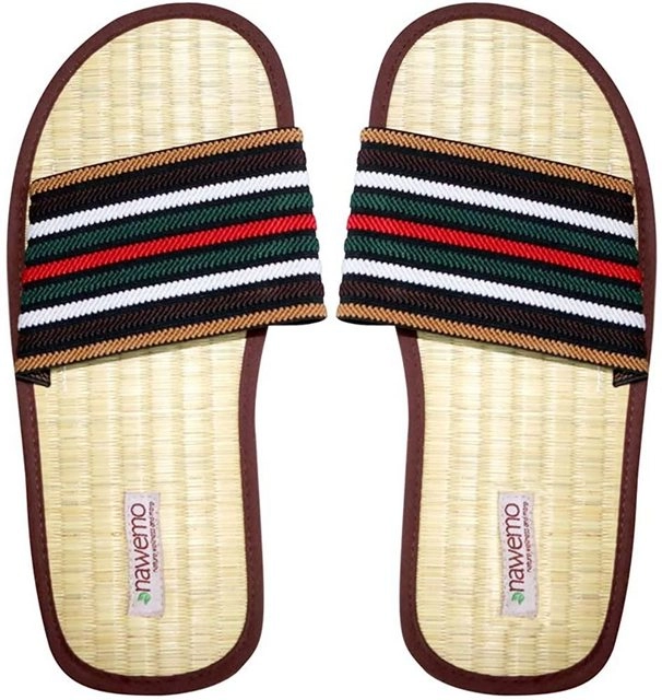 Nawemo »Zimtlatschen Nawemo "Brown-Strap"« Slipper