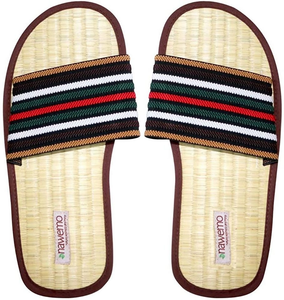 Nawemo »Zimtlatschen Nawemo "Brown-Strap"« Slipper