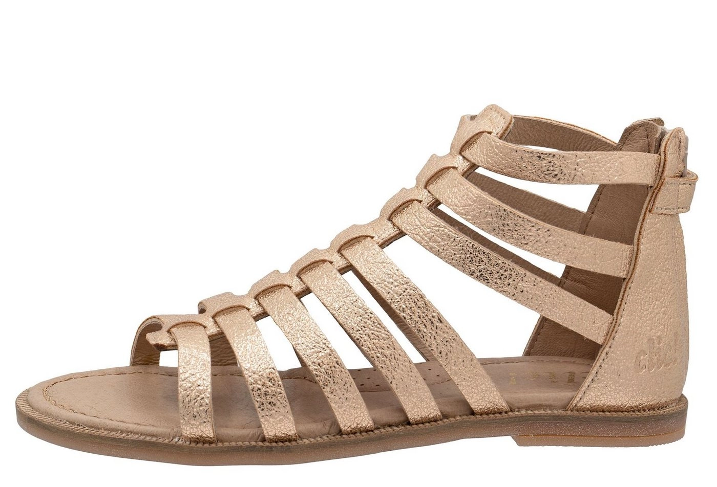 Clic »Clic Römer Sandalen Mädchen Leder Rosegold schmal 9708« Sandalette