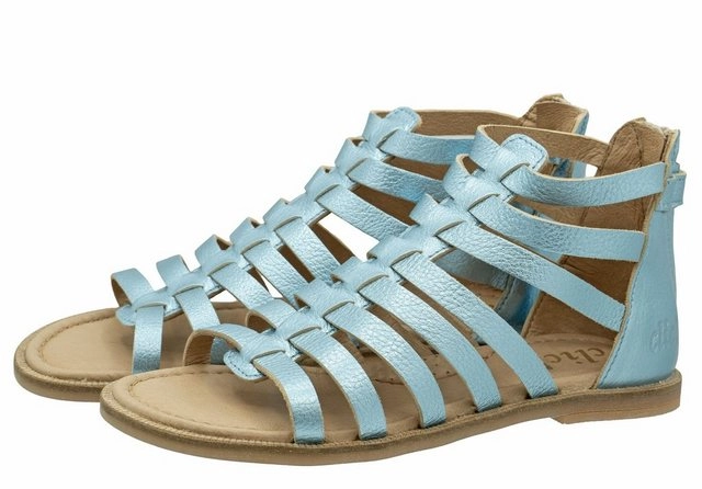 Clic »Clic Römer Sandalen Mädchen Leder Hellblau schmal 9708« Sandalette