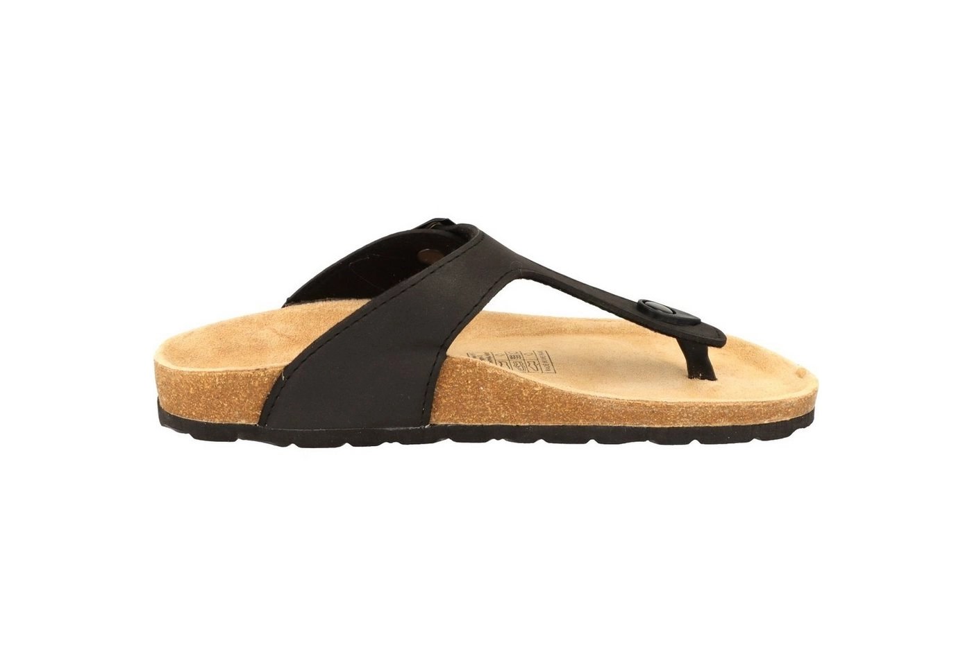 Cloxx »T67917 Damen Schuhe Zehentrenner Pantoletten Lederfußbett« Zehentrenner