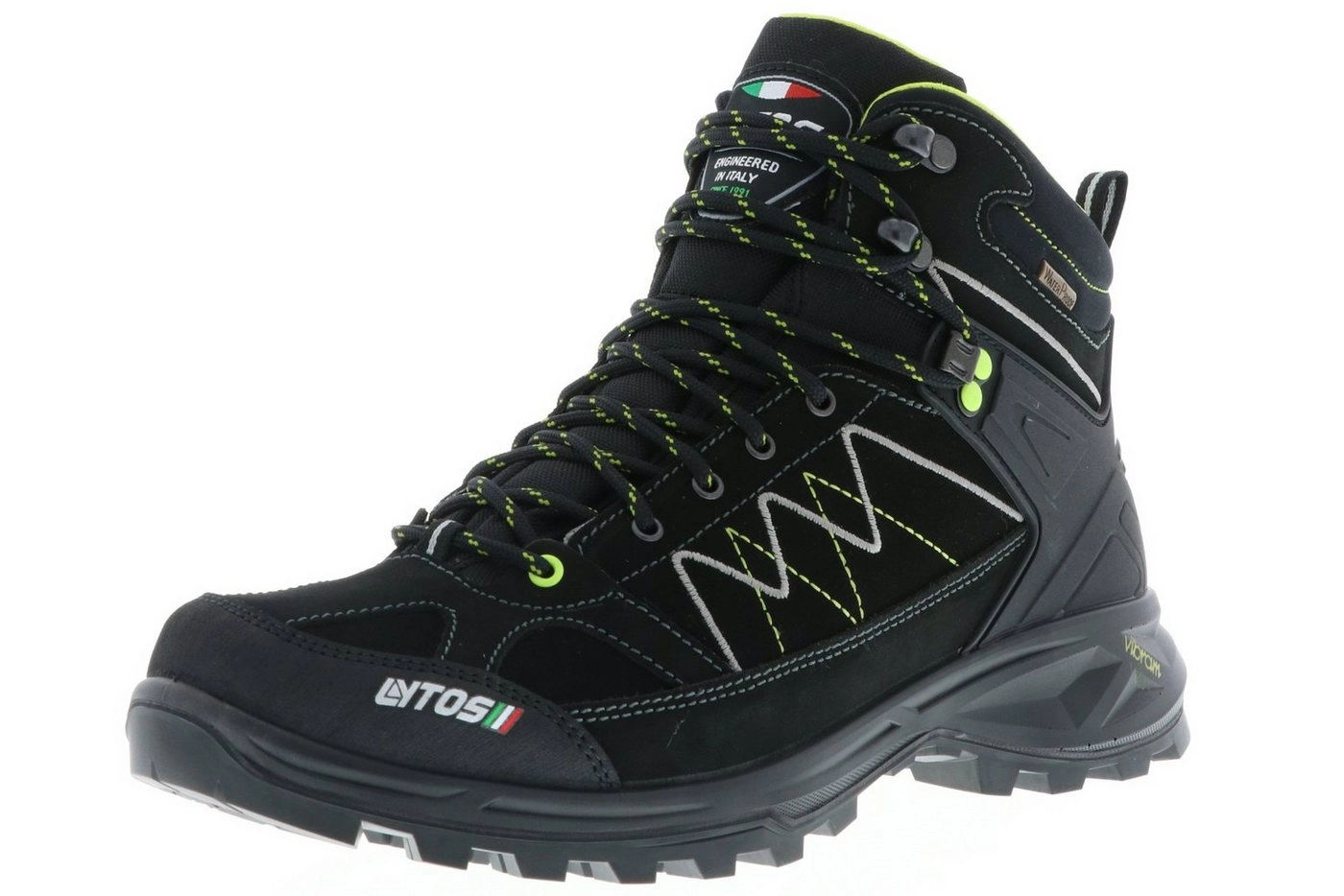 LYTOS »PULS JAB TECH 11 Nero/Lime 6JJ125/11WPITA« Wanderschuh