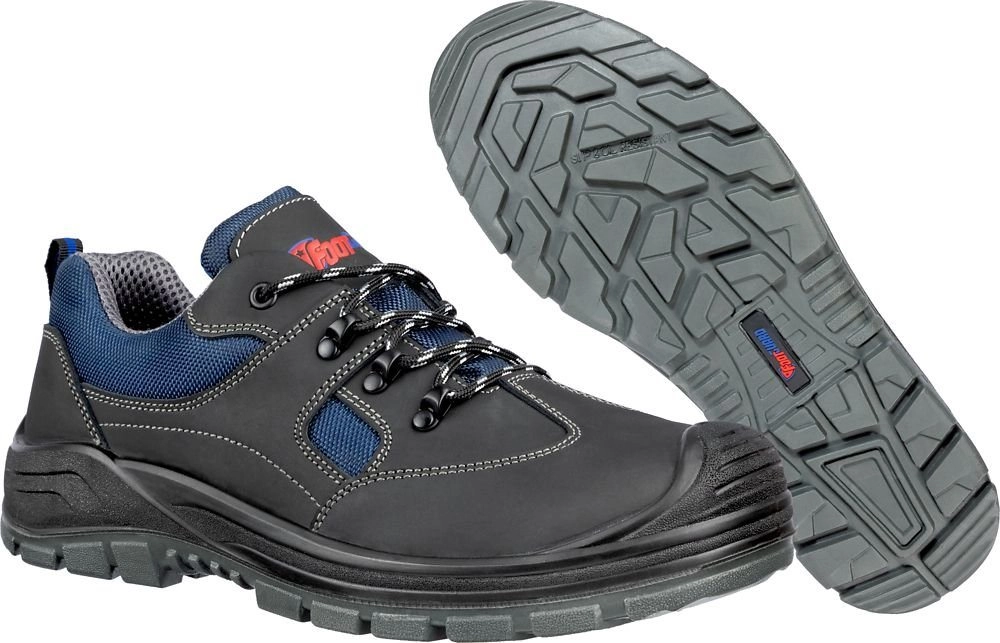 voelkner selection »Footguard SAFE LOW 641880-41 Sicherheitsschuh S3 Schuhgröße (EU): 41 Schwarz, Blau 1 St.« Sicherheitsschuh