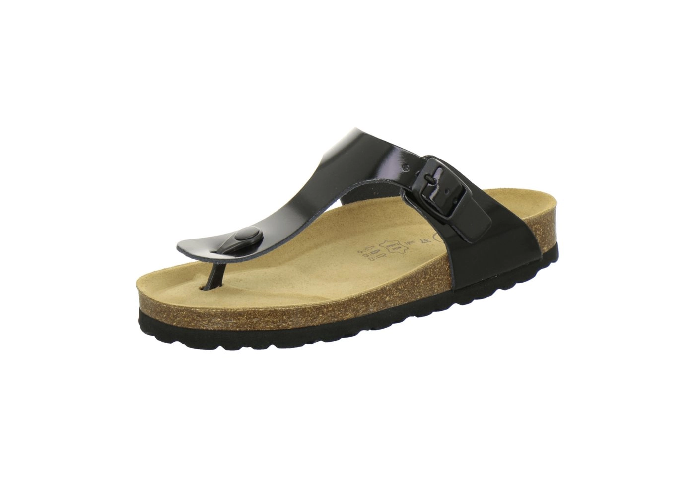 AFS-Schuhe »2107« Zehentrenner für Damen aus Leder mit Fussbett, Made in Germany