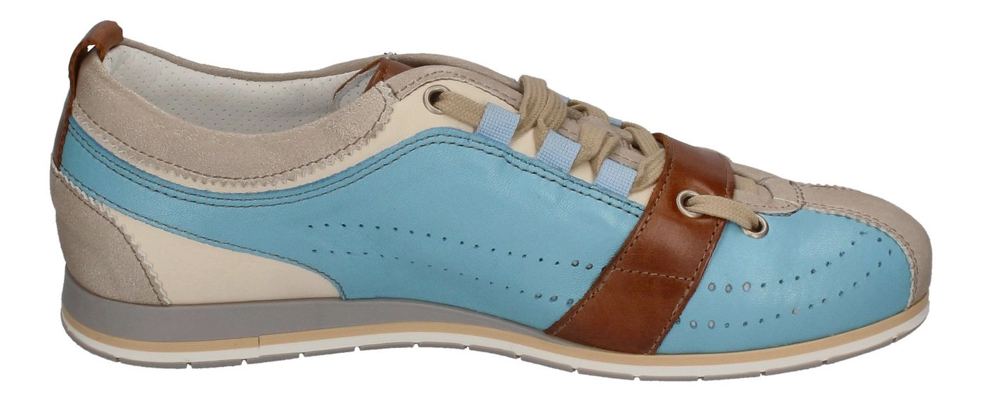 Kamo-Gutsu »Kamo-Gutsu Tortora+Cielo Damen Sneaker« Sneaker Wechselfussbett