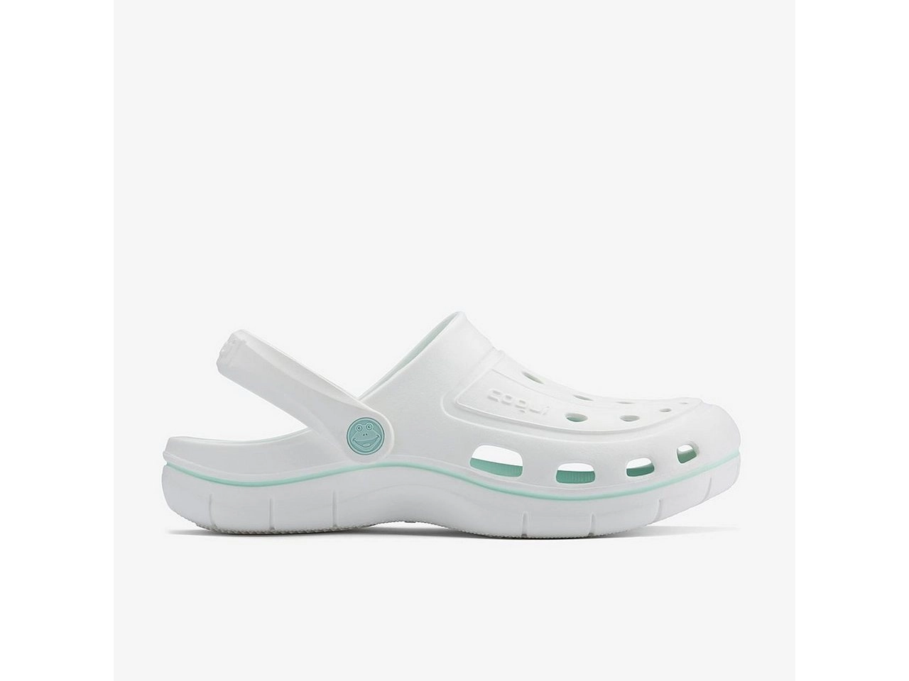 Coqui »Clogs für Damen COQUI JUMPER White/Lt. mint 37« Clog