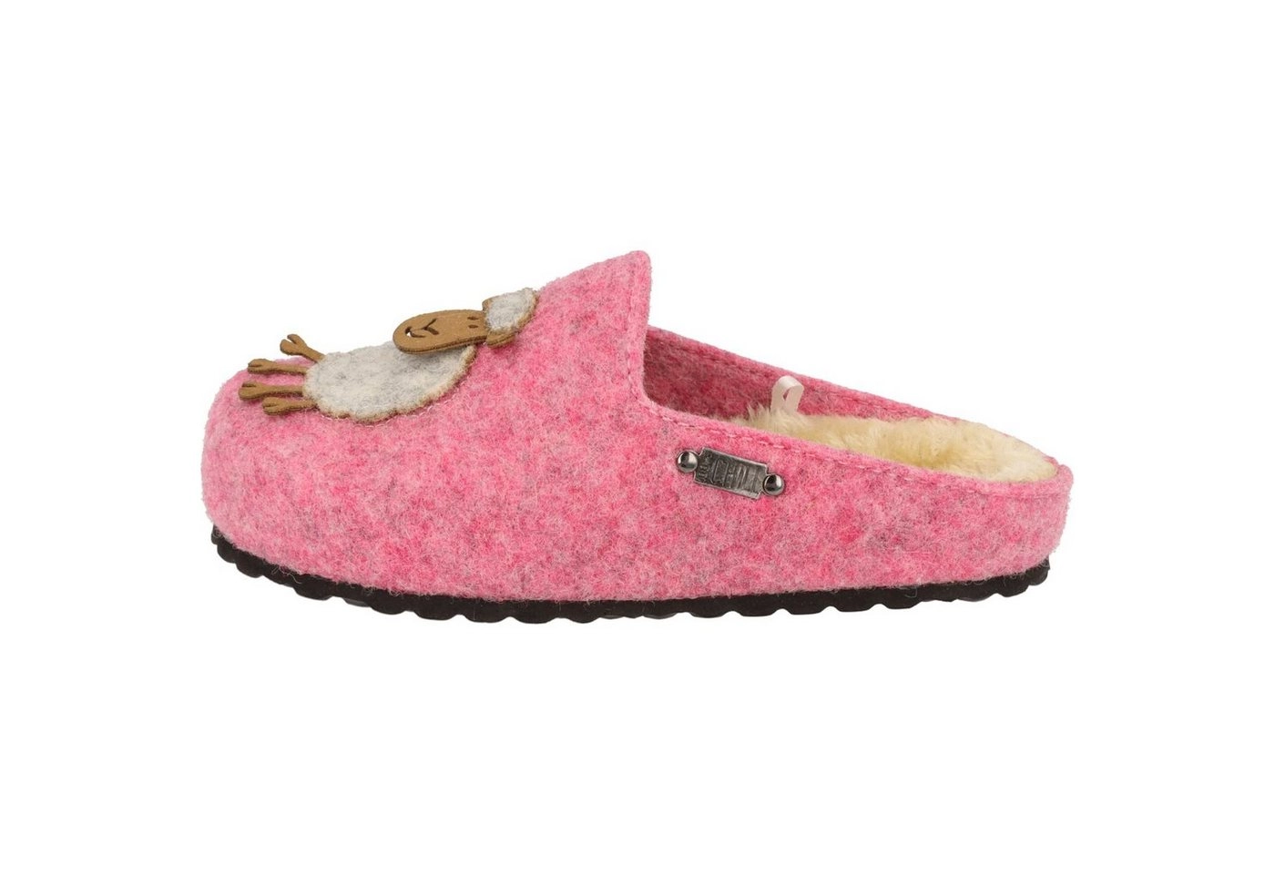 SUPERSOFT »Mädchen Schuhe 542-315 Pantoffeln Hausschuhe "Schaf" gefüttert Pink« Hausschuh