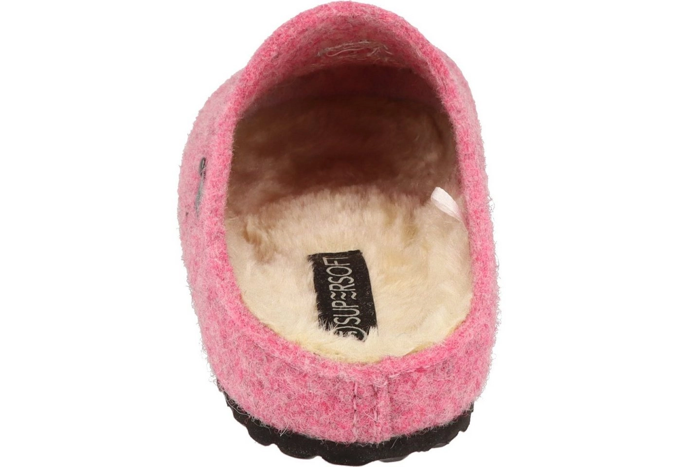 SUPERSOFT »Mädchen Schuhe 542-315 Pantoffeln Hausschuhe "Schaf" gefüttert Pink« Hausschuh