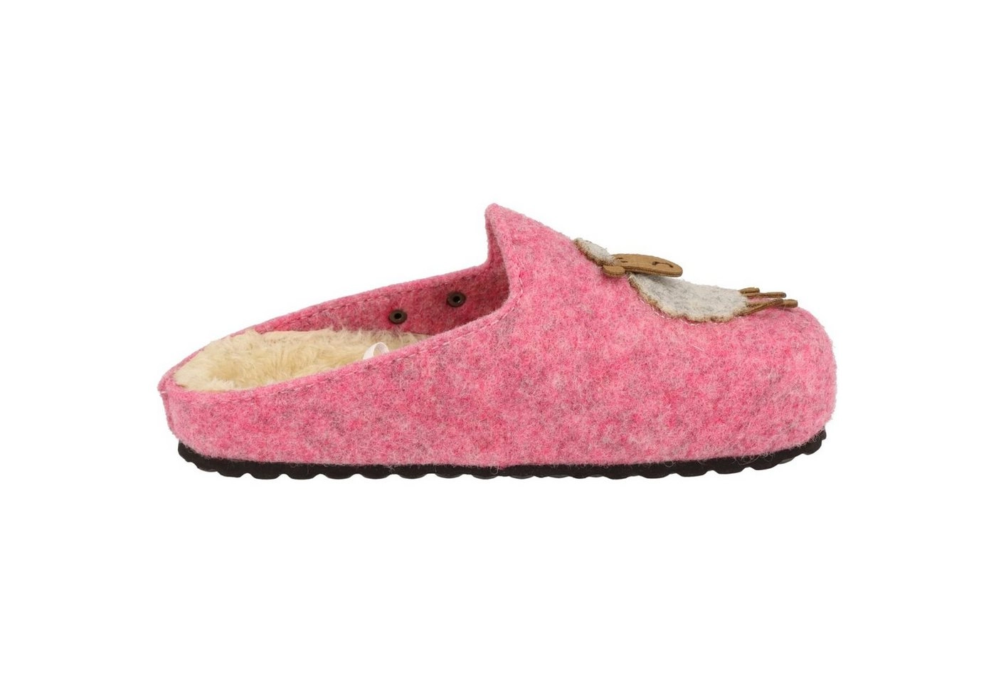 SUPERSOFT »Mädchen Schuhe 542-315 Pantoffeln Hausschuhe "Schaf" gefüttert Pink« Hausschuh