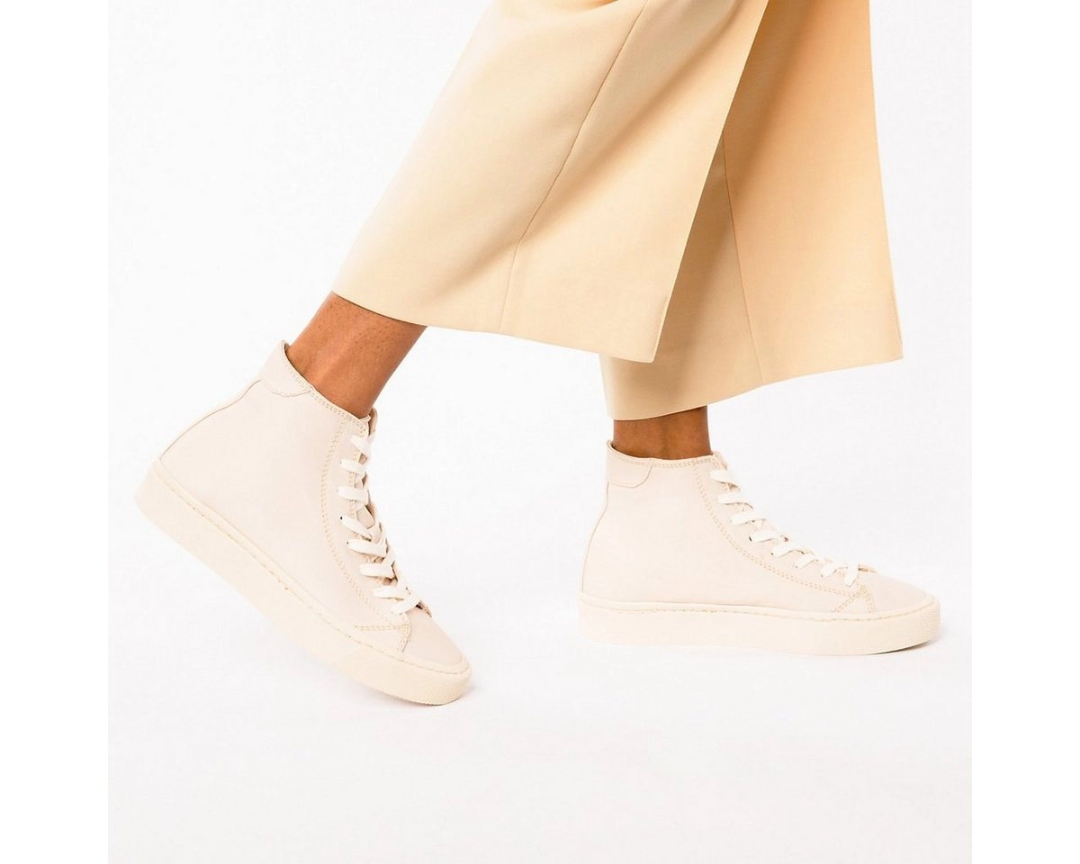 Garment Project »Worker Mid - Off White Canvas Sneakers High« Sneaker