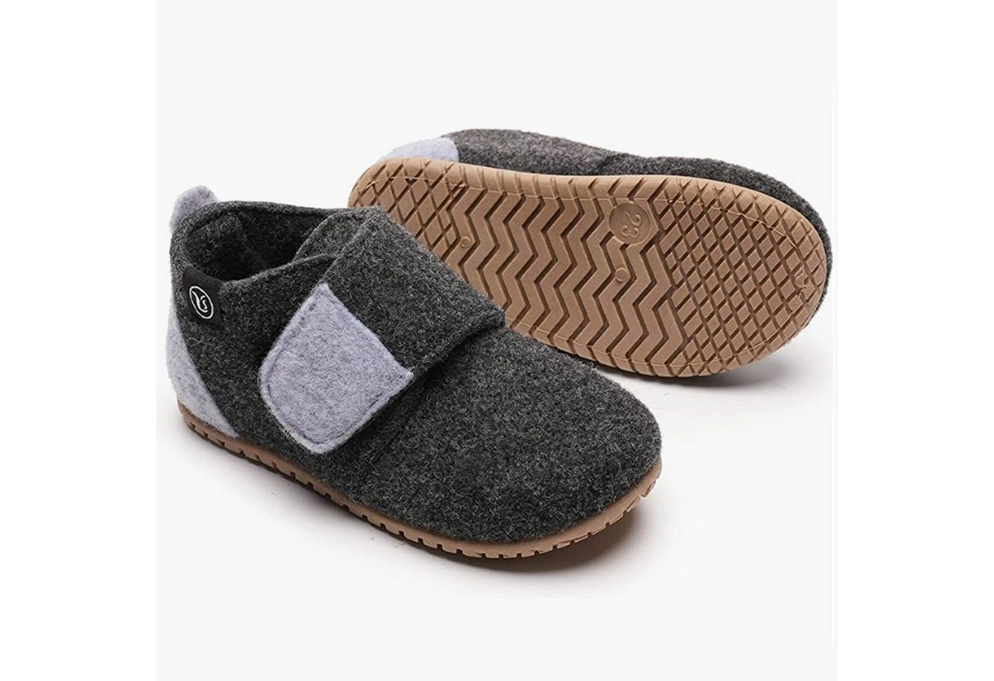 GOLDEN »Hausschuhe Kinder Mädchen Junge Hausschuhe Wärme Rutschfeste Leicht Home Klettverschluss Unisex Kinder Slipper« Plüsch Hausschuhe