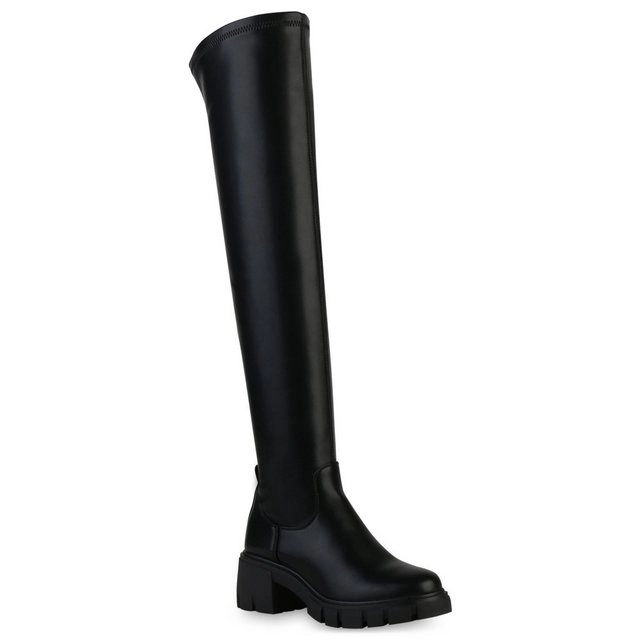 VAN HILL »838109« Overkneestiefel Bequeme Schuhe