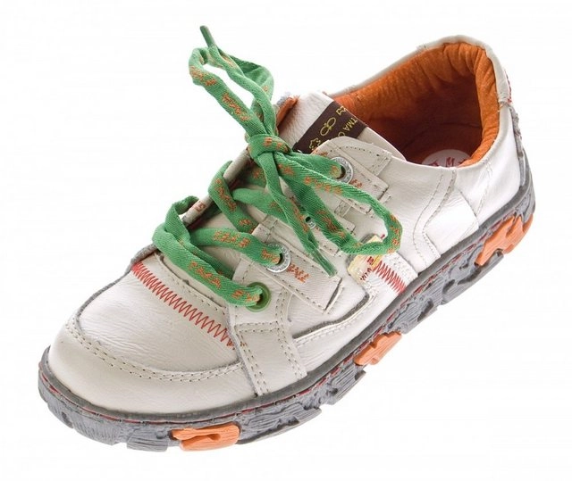 TMA »Damen Leder Schuhe TMA 4181 Sneaker Halbschuhe« Schnürschuh Ungefüttert, Used Look