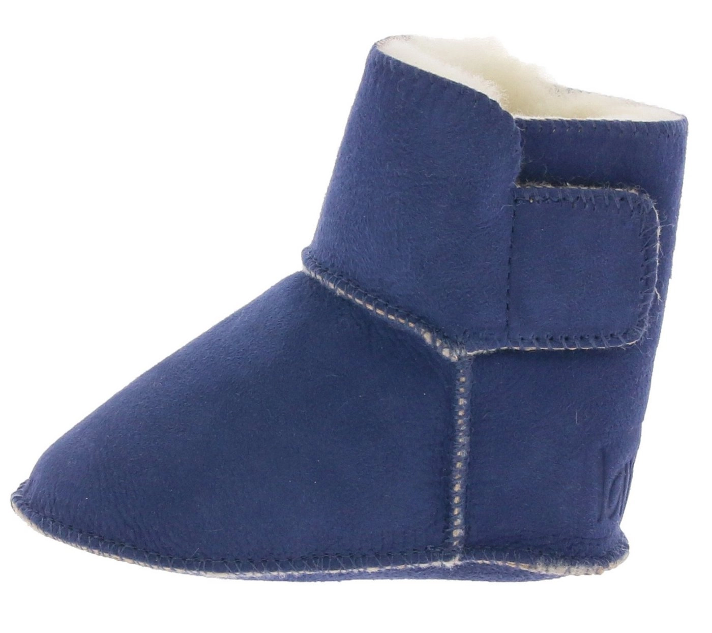 lamino »lamino Winter-Boots wärmende Lammfell-Boots für Kinder Winter-Schuhe Blau« Stiefel