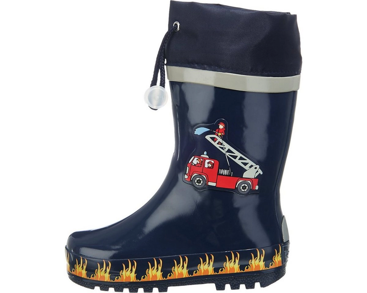 Playshoes »Kinder Gummistiefel Feuerwehr« Gummistiefel