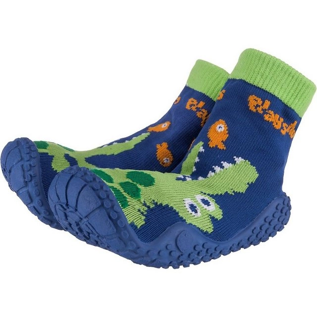 Playshoes »Aquasocken KROKODIL für Jungen« Badeschuh