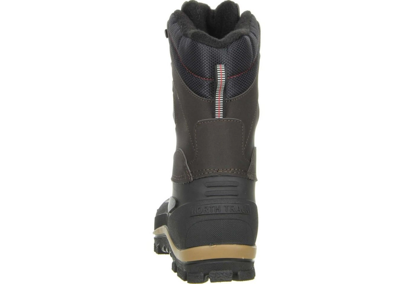 Spirale »01-99316 (rote Schnürsenkel) Herren Schwarz« Winterstiefel