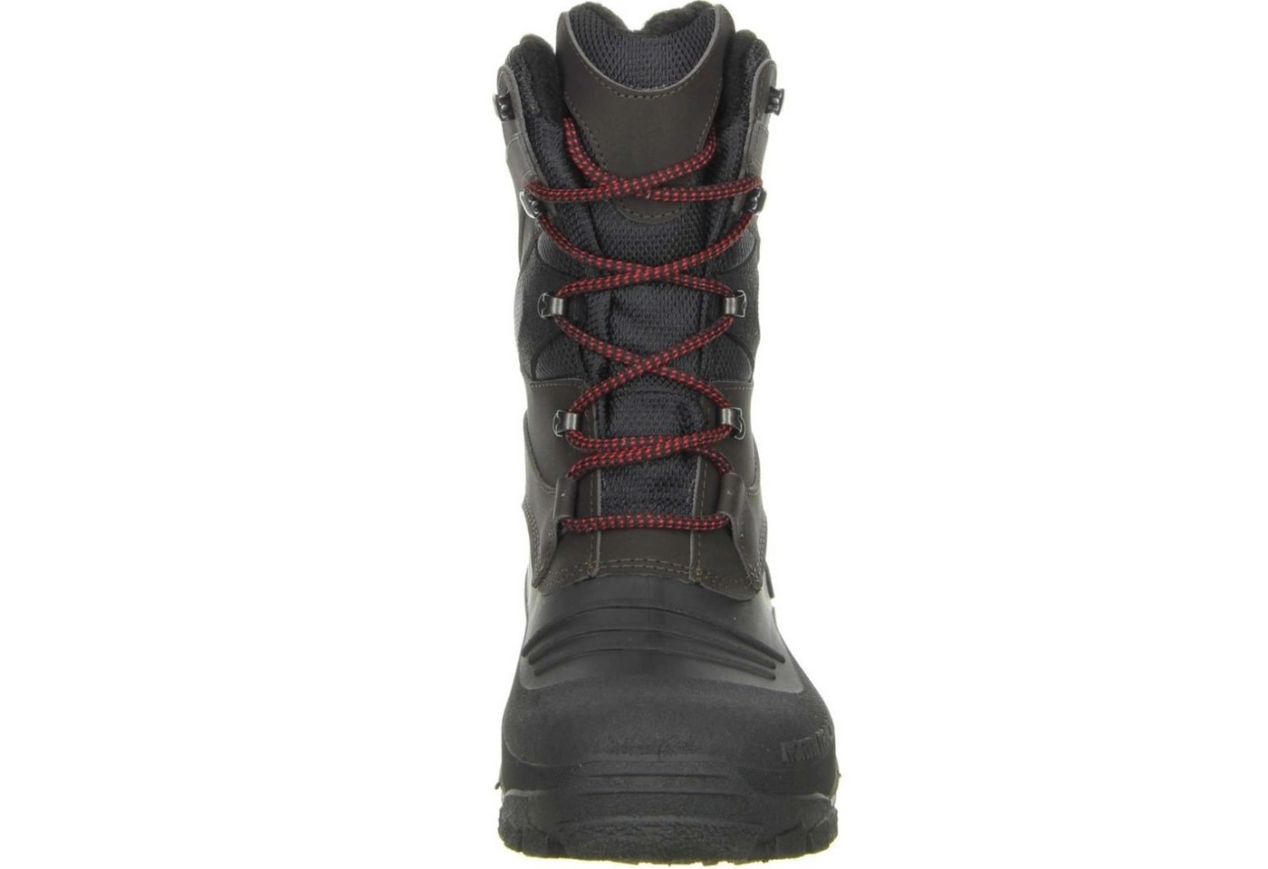 Spirale »01-99316 (rote Schnürsenkel) Herren Schwarz« Winterstiefel