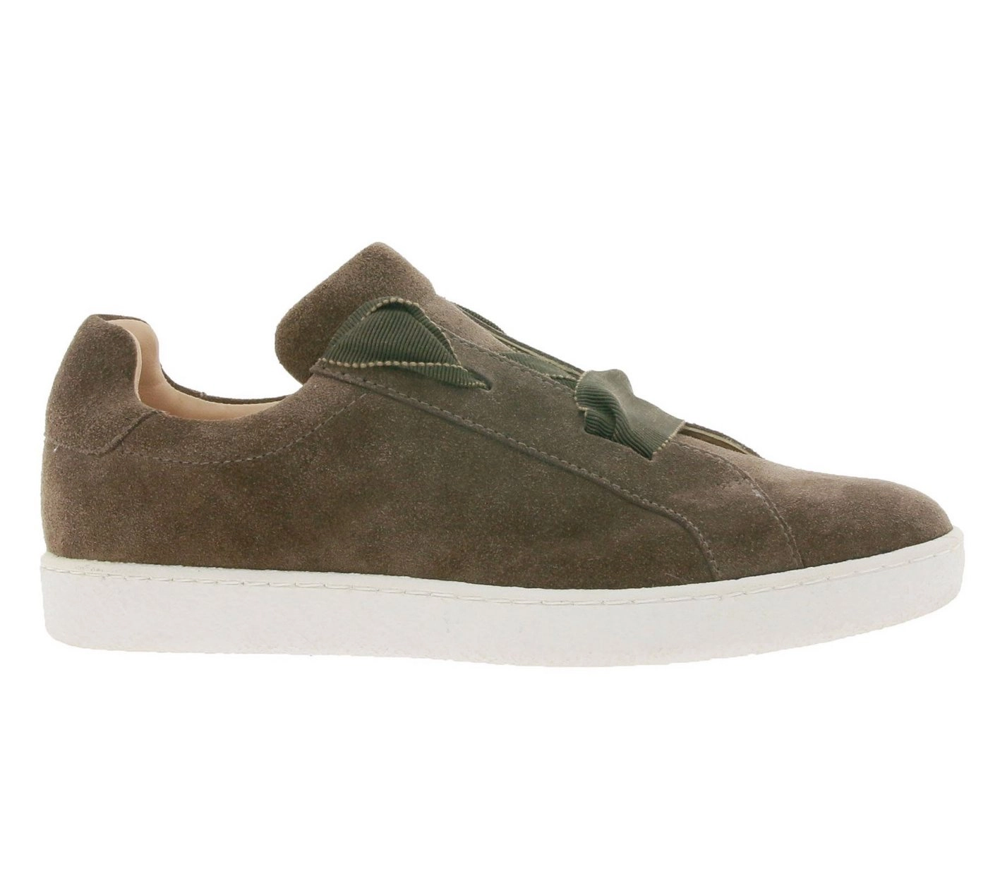 UNÜTZER »UNÜTZER Low Top Schuhe zeitlose Damen Echtleder-Sneaker Sommer-Schuhe Taupe« Sneaker