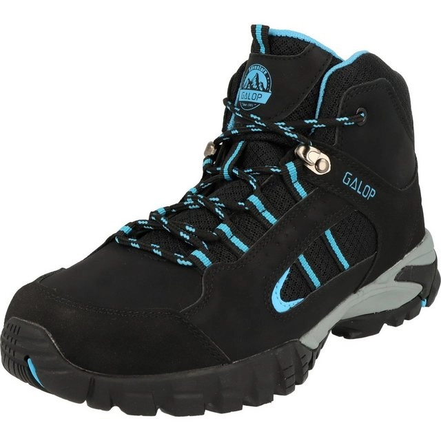 Galop »Damen Schuhe Trekking Boots Stiefel Schnürer L34501.802 Schwarz« Trekkingschuh