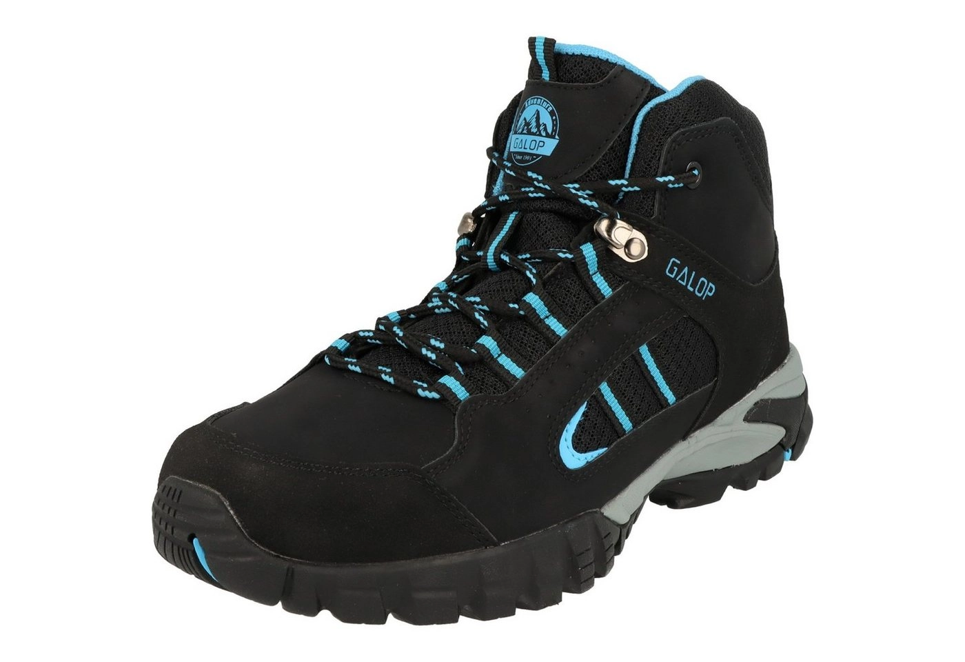 Galop »Damen Schuhe Trekking Boots Stiefel Schnürer L34501.802 Schwarz« Trekkingschuh