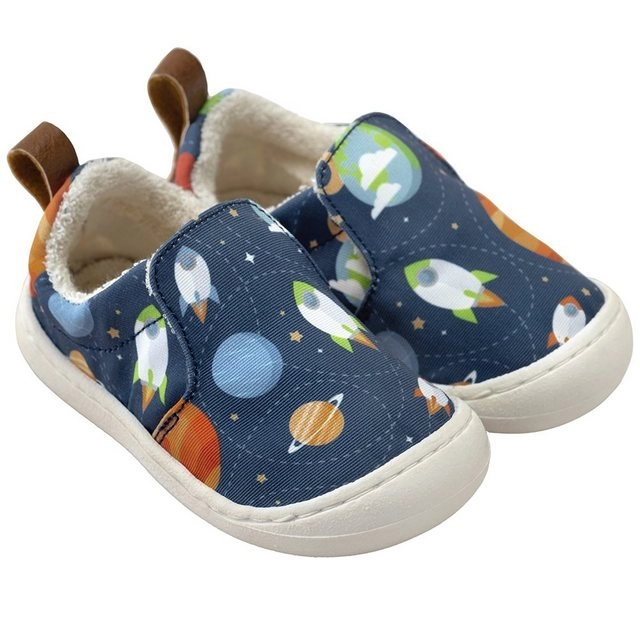 POLOLO »Pololo Chico Lauflernschuhe Planeten Seaqual Babyschuhe Vegan« Hausschuh