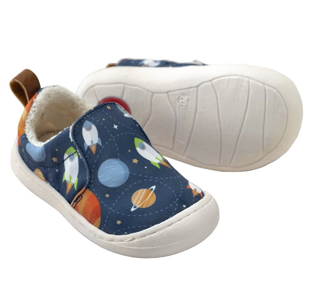 POLOLO »Pololo Chico Lauflernschuhe Planeten Seaqual Babyschuhe Vegan« Hausschuh