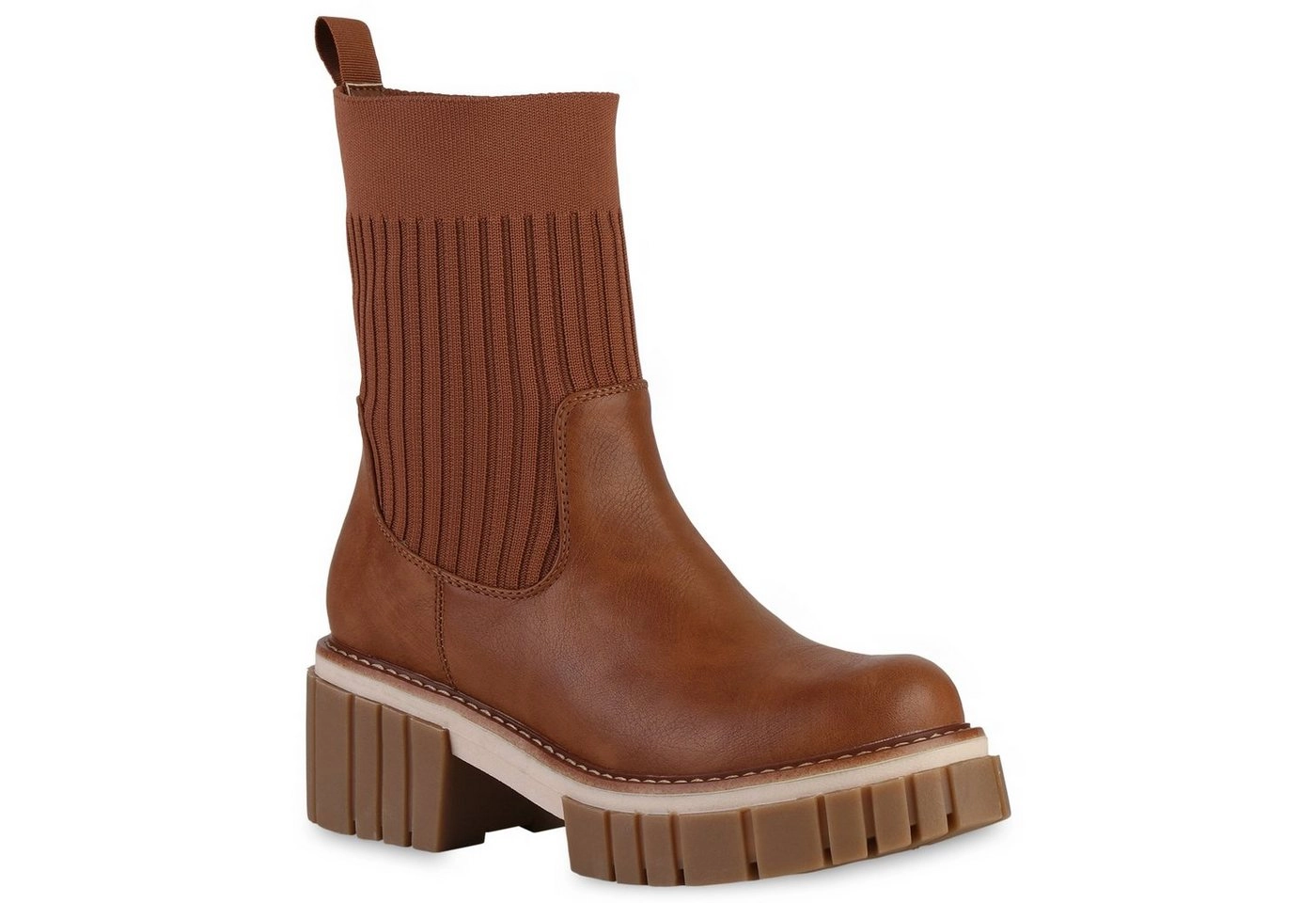 VAN HILL »839102« Plateaustiefelette Bequeme Schuhe
