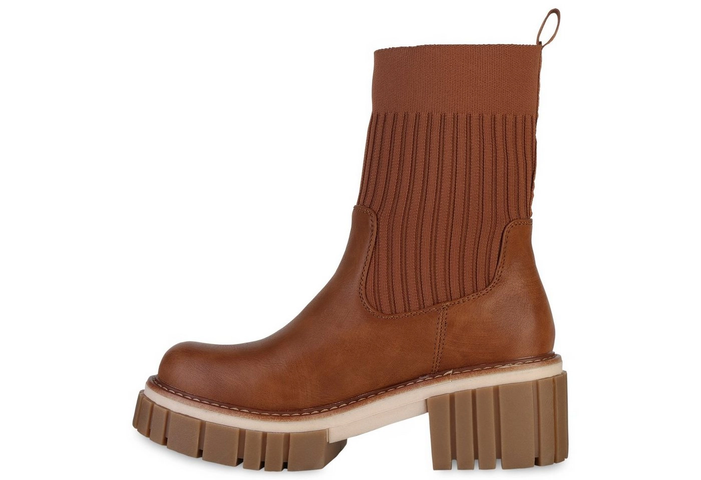 VAN HILL »839102« Plateaustiefelette Bequeme Schuhe