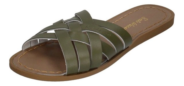 Salt Water »RETRO SLIDE 6616« Keilpantolette Olive