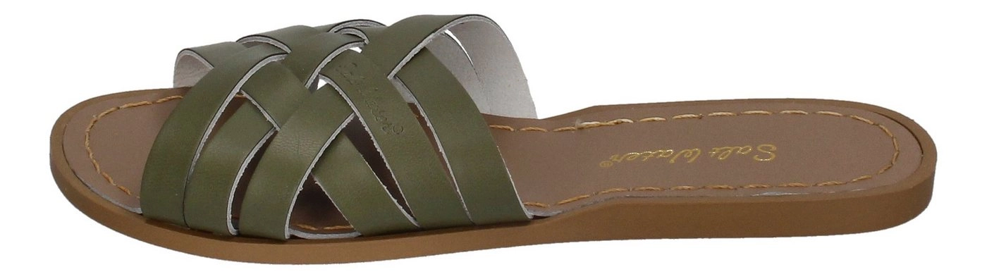 Salt Water »RETRO SLIDE 6616« Keilpantolette Olive