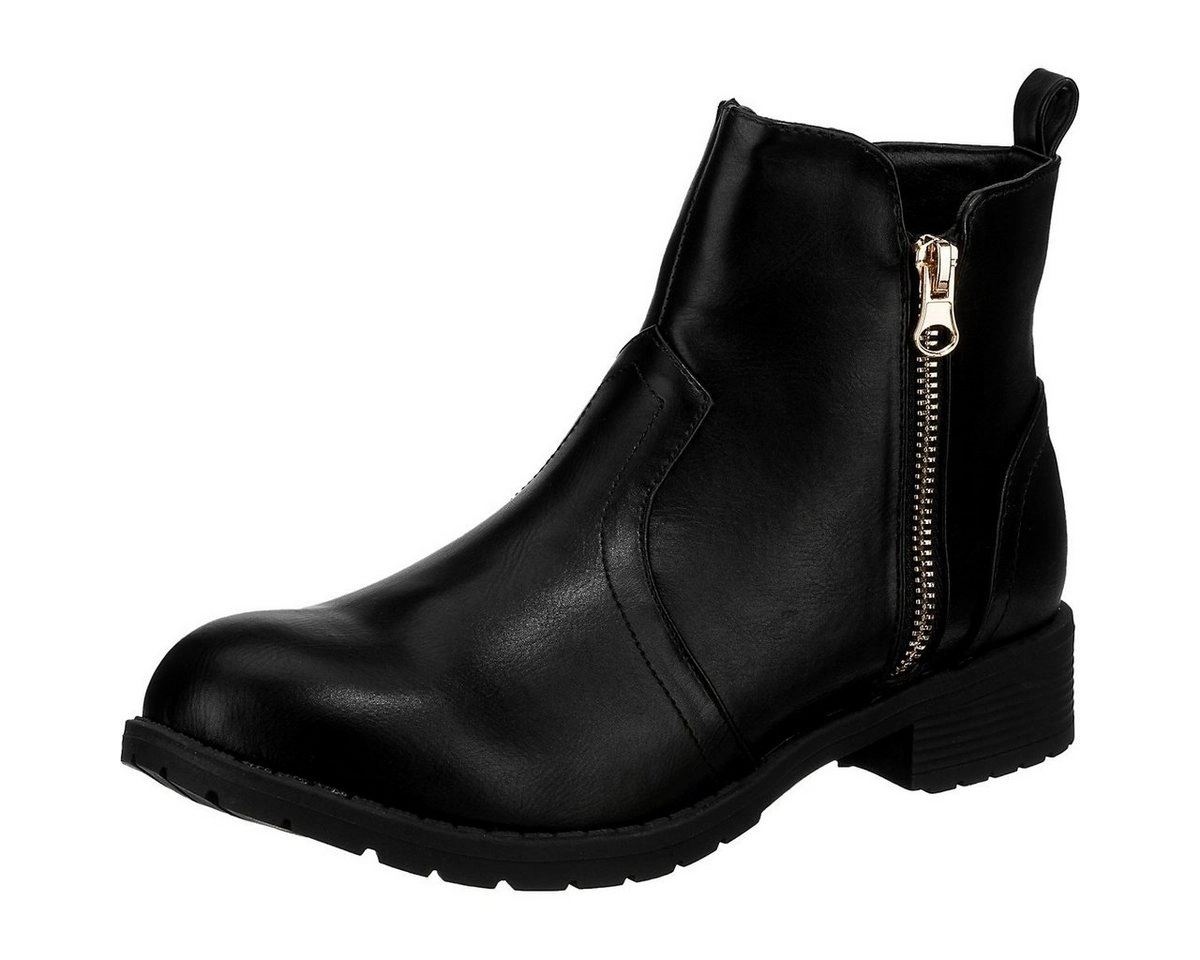 Inselhauptstadt »Klassische Booties Mit Zipper Klassische« Stiefelette