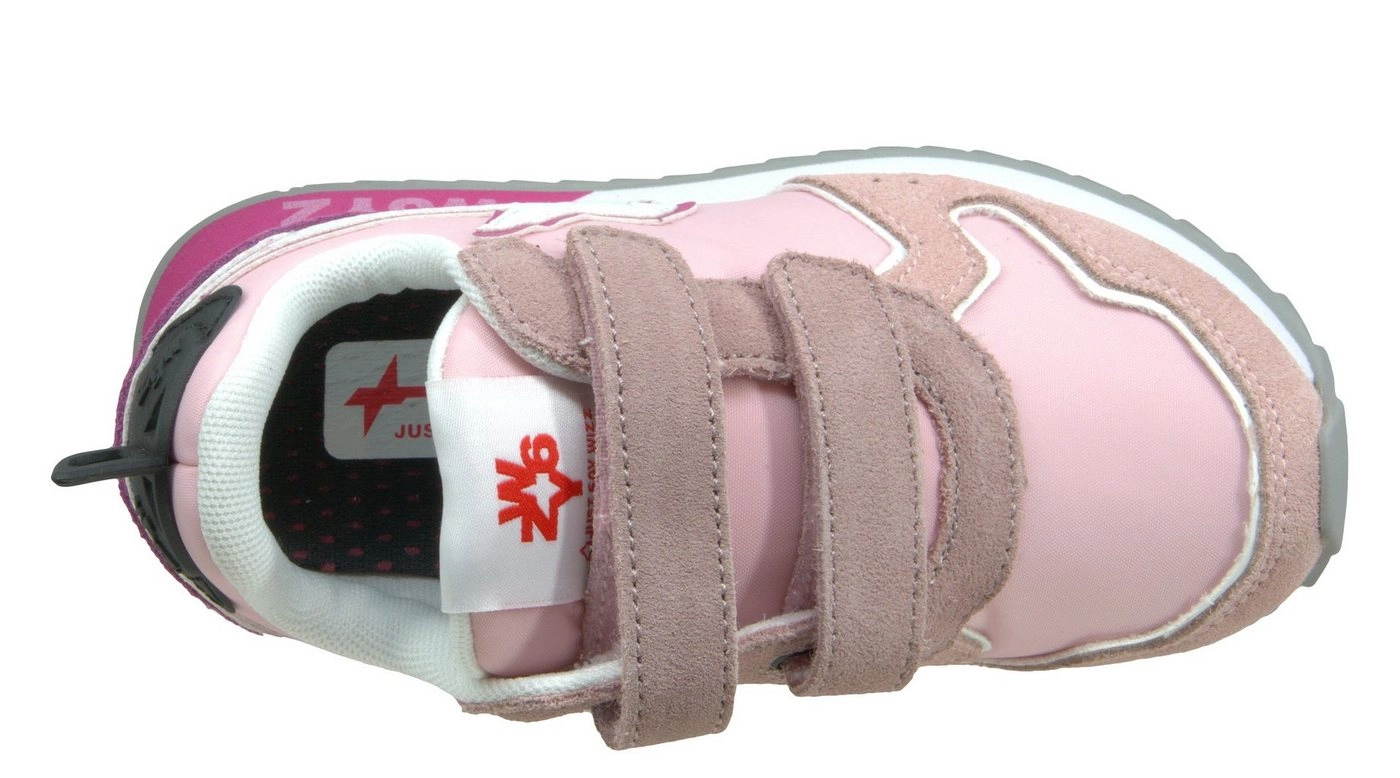 W6YZ »W6YZ Sneakers Low Mädchen Schuhe Klett Rosa« Sneaker
