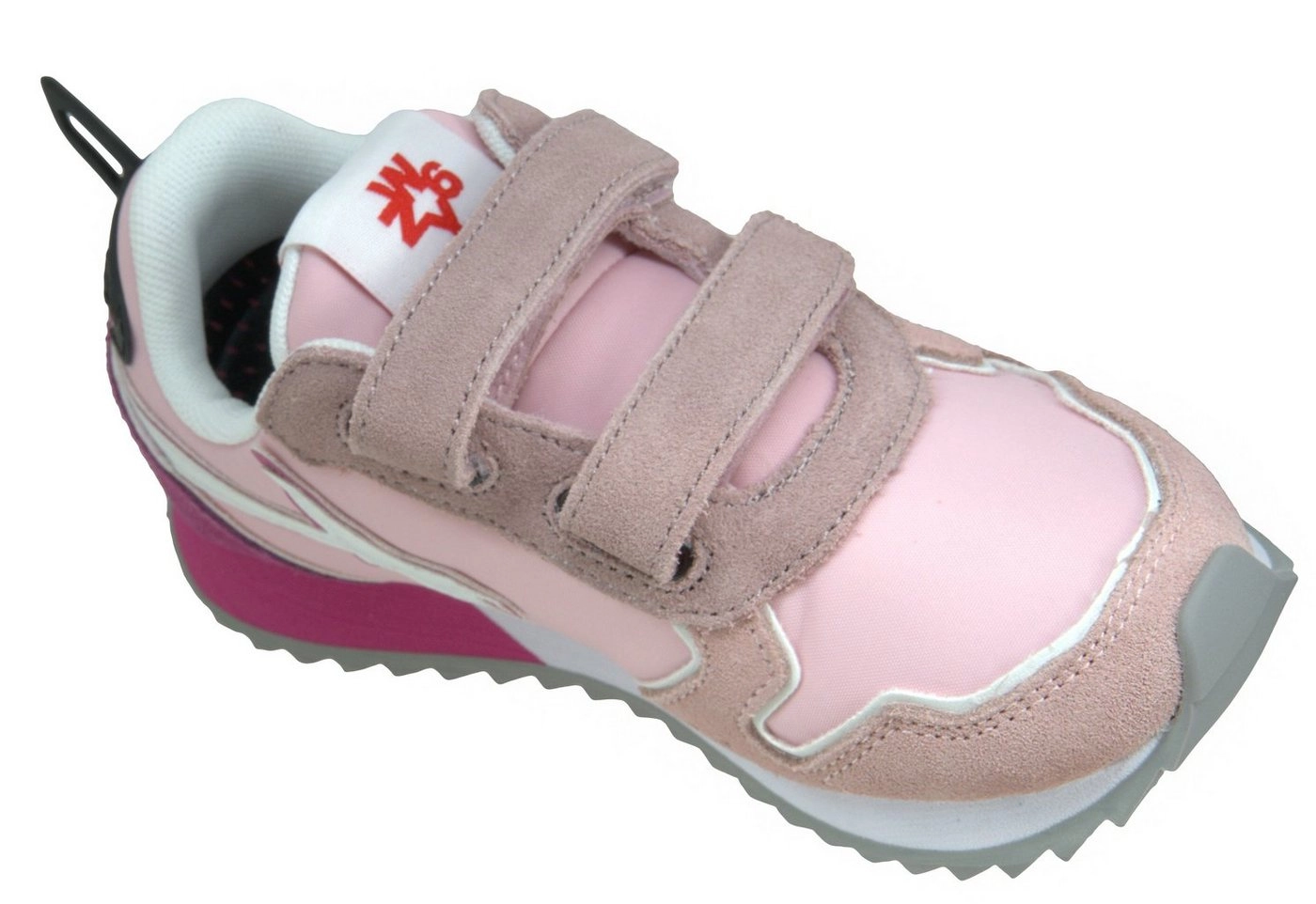 W6YZ »W6YZ Sneakers Low Mädchen Schuhe Klett Rosa« Sneaker