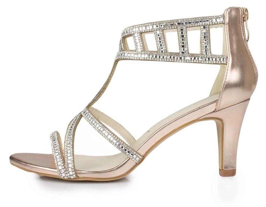 White Lady »820 Metallic - Sandalette« Sandalette