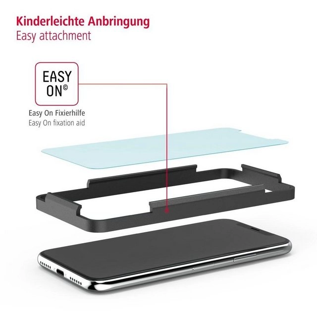 Hama »Displayschutzglas für iPhone 6/6s/7/8/SE 20, mit Blaufilter, antibakterielles Schutzglas«, Displayschutzglas, Displayschutz mit Blaufilter