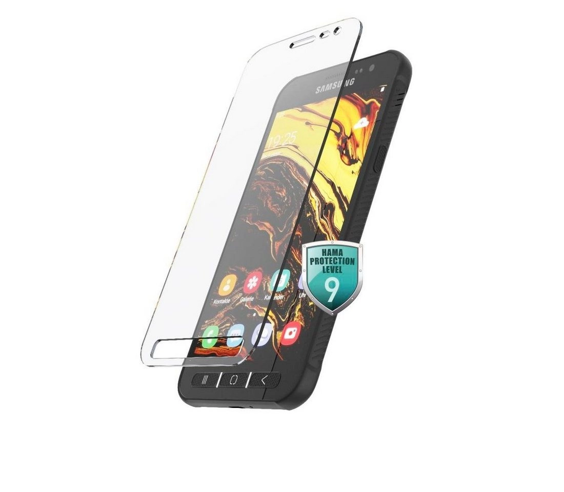 Hama »Echtglas-Displayschutz für Samsung Galaxy XCover 4/4s Handy Schutzglas« für Samsung Galaxy Xcover 4/4s, Displayschutzglas