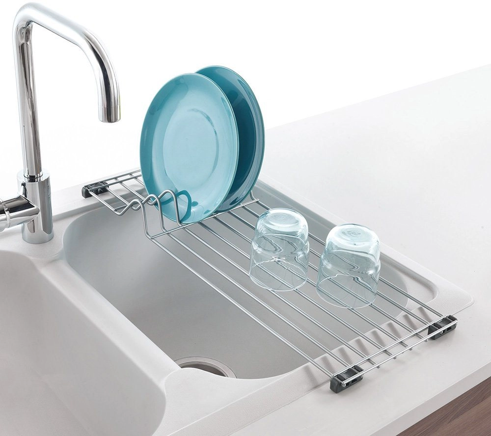 Metaltex Geschirrständer »Sink-Tex«, Abtropfgitter für das Spülbecken, Metall