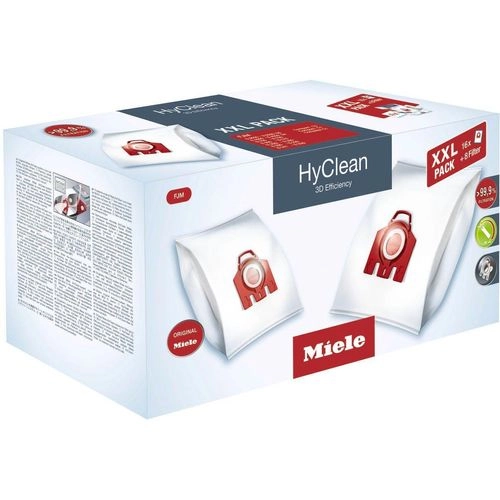 Miele Staubsaugerbeutel HyClean 3D Efficiency FJM, passend für MIELE, XXL Pack (16 Stück)