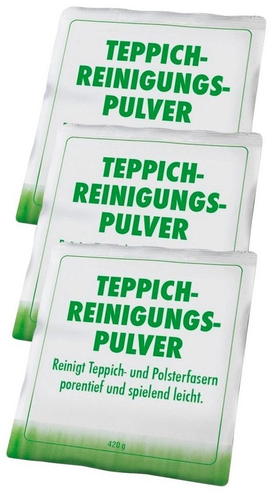 WENKO »Reinigungspulver« Teppichreiniger (3 Beutel: je 420 g)