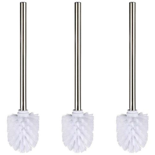 WC-Reinigungsbürste, WENKO, (Set, 3-tlg), weiß, Durchmesser 8 cm