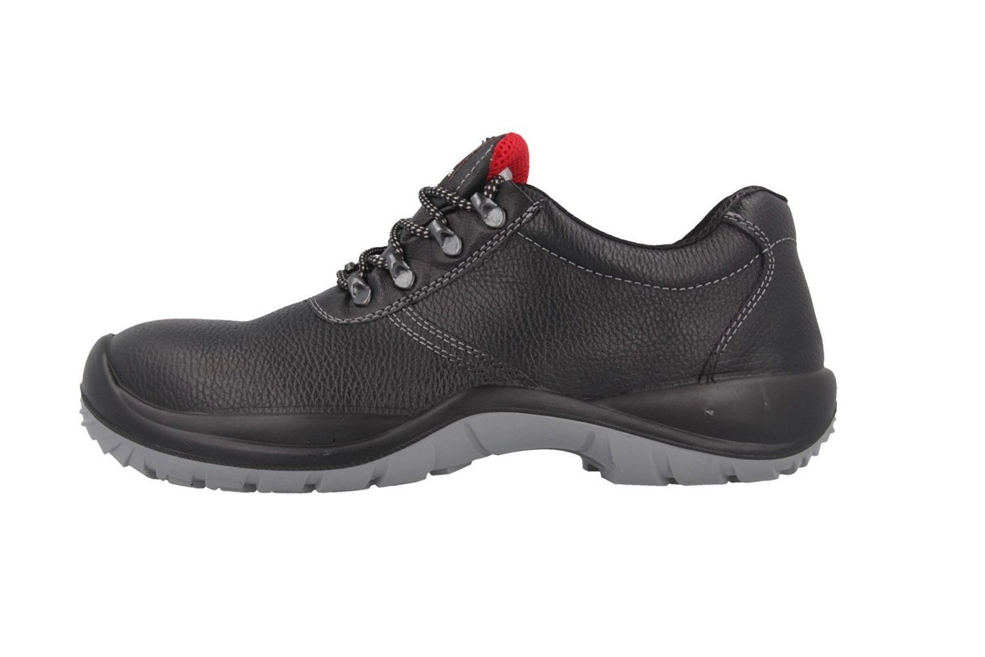 Craftland »BARMBEK NUOVO ÜK, Sicherheitshalbschuhe, Craftland Diese komfortable Schuhserie zeichnet sich aus durch: Schaft aus leicht geprägtem Leder ergonomisch gepolsterter Schaftrand Verschluss durch Schnellschnür- Ösen angenähte Sta« Sicherheitsschuh