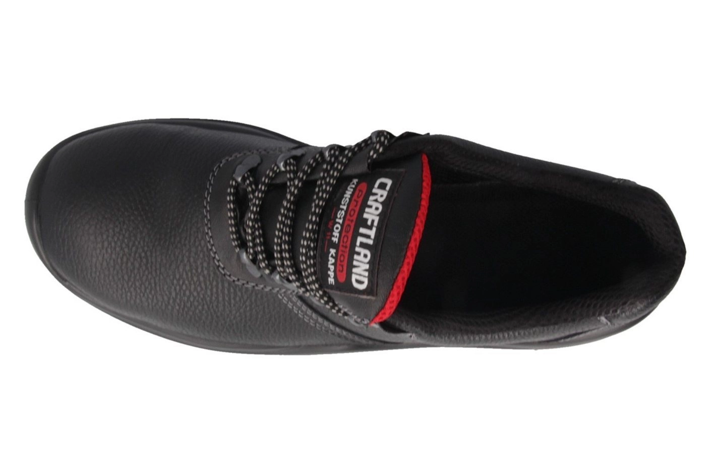 Craftland »BARMBEK NUOVO ÜK, Sicherheitshalbschuhe, Craftland Diese komfortable Schuhserie zeichnet sich aus durch: Schaft aus leicht geprägtem Leder ergonomisch gepolsterter Schaftrand Verschluss durch Schnellschnür- Ösen angenähte Sta« Sicherheitsschuh