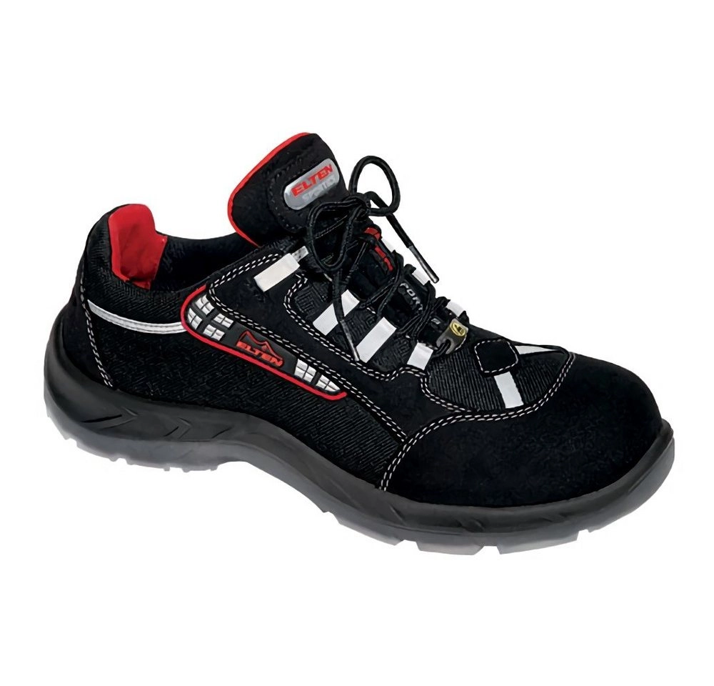 Elten »SENEX ESD S3 728321  Hydrophobierte Mikrofaser FashmoTM / Textilmaterial Cordura® Textilfutter Geschlossene, gepolsterte Lasche Einlegesohle ESD Metallfreier Durchtrittschutz TPU/PU Sohle TRAINERS Metallfreie Ausstattung -« Arbeitsschuh