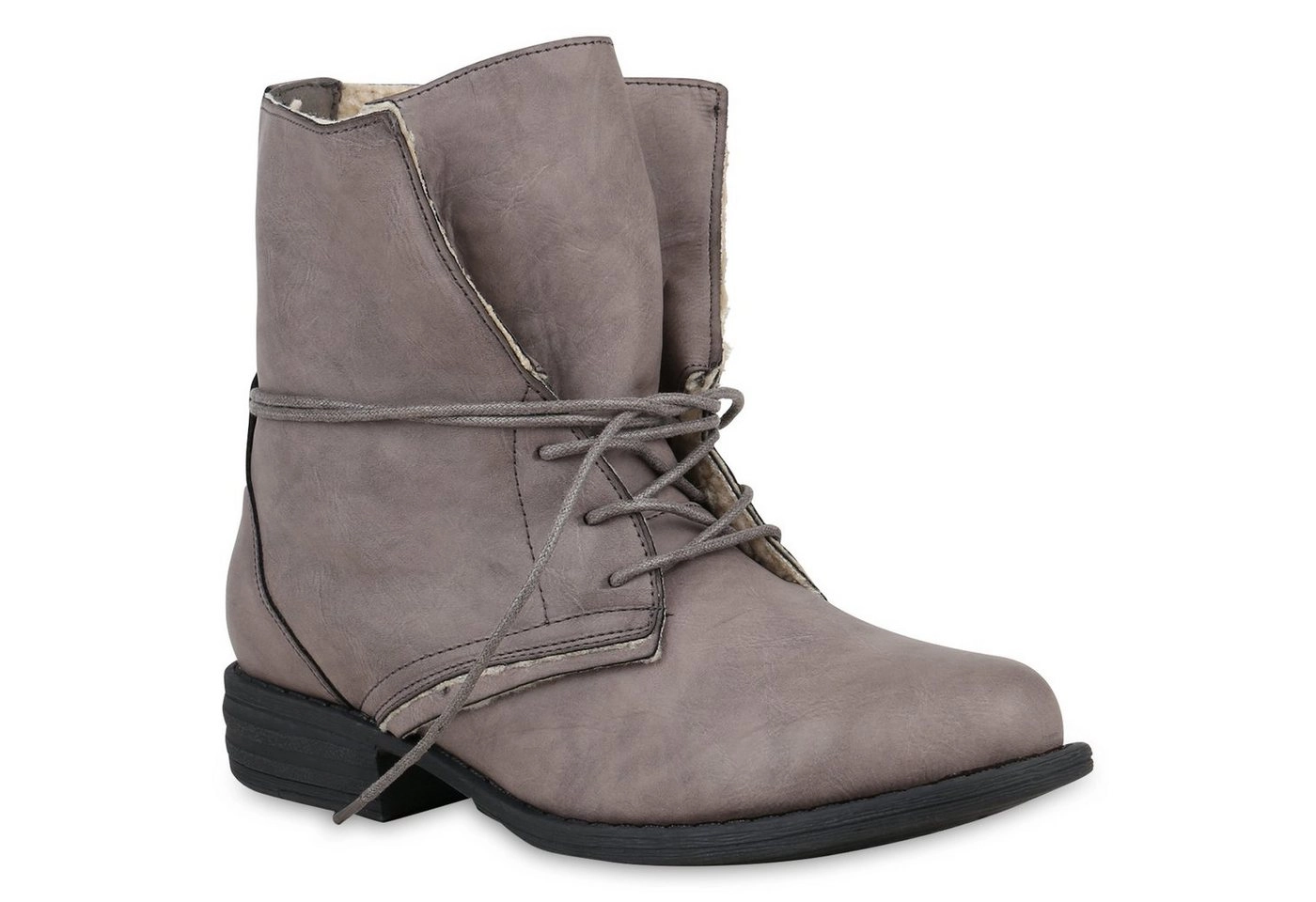 VAN HILL »820094« Schnürstiefelette Bequeme Schuhe
