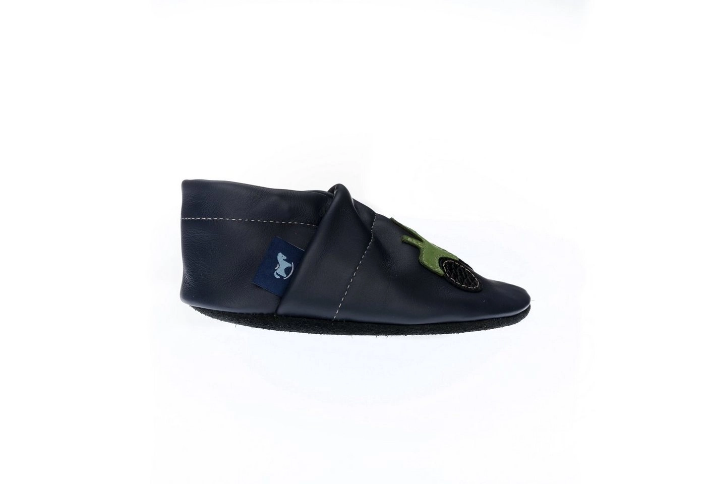 Pantau IT'S A SMALL WORLD »Krabbelschuhe & Lederpuschen mit Traktor« Hausschuh 100% Leder, Handarbeit