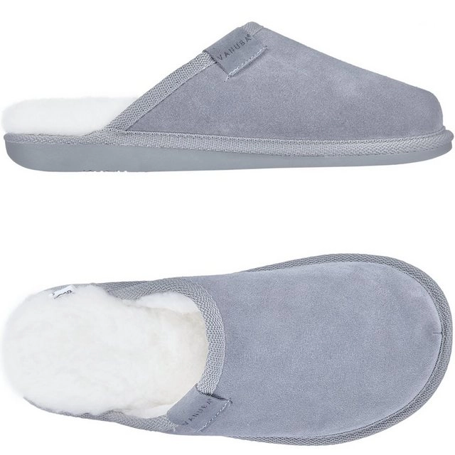 Vanuba »CORRIEDALE Damen« Hausschuh Echtleder Hüttenschuhe/Winter-Hausschuhe/Gefüttert