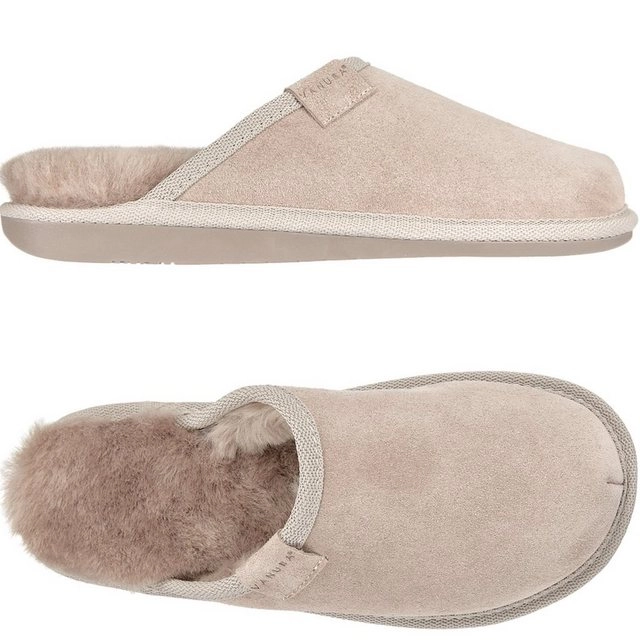 Vanuba »CORRIEDALE Damen« Hausschuh Echtleder Hüttenschuhe/Winter-Hausschuhe/Gefüttert